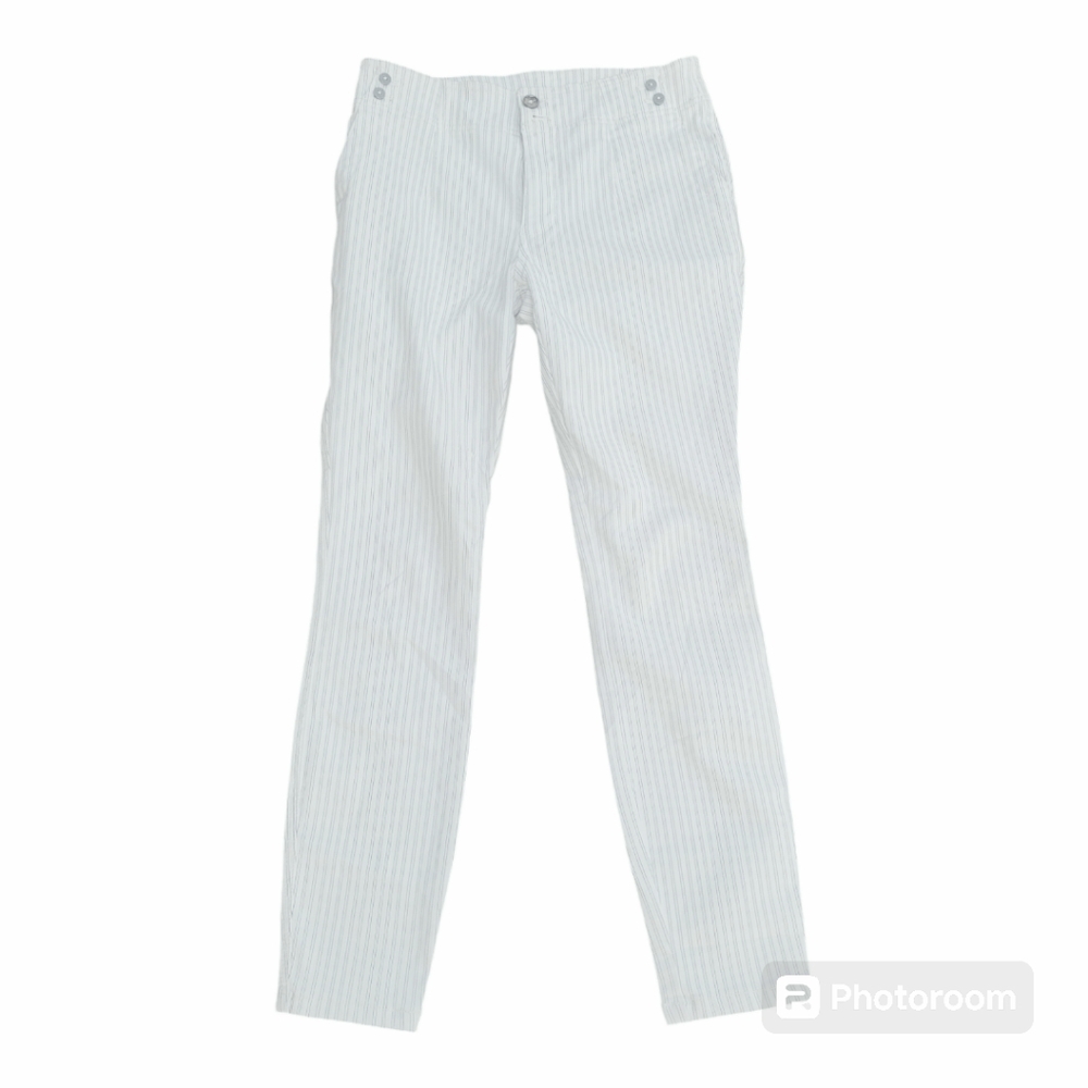 NWOT Anthropologie Pilcro And The Letterpress High Rise Skinny Pin Stripe Pants